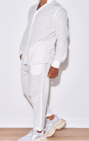 Men's Linen Outfit (One Set) - Luna BR wear co.