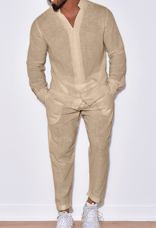 Men's Linen Outfit (One Set) - Luna BR wear co.