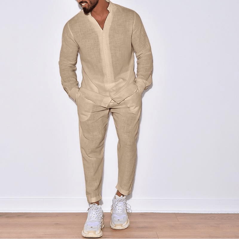 Men's Linen Outfit (One Set) - Luna BR wear co.