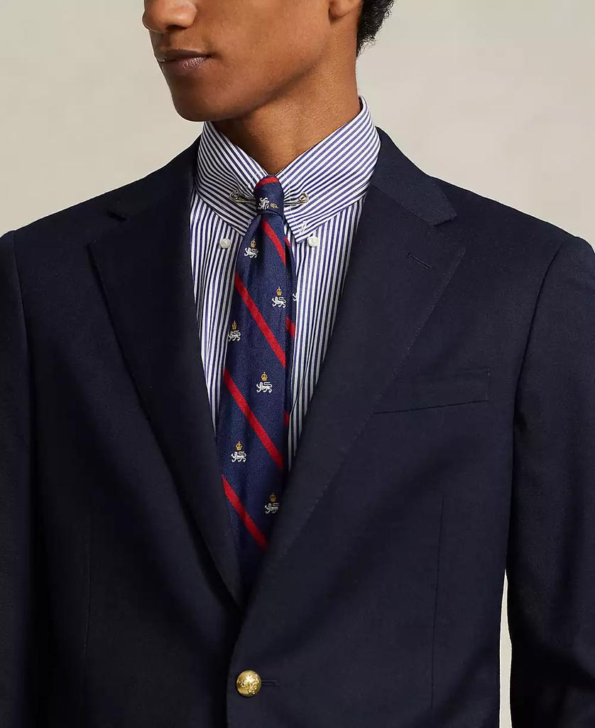 Men's Polo Modern Wool-Blend Gabardine Blazer - Luna BR wear co.