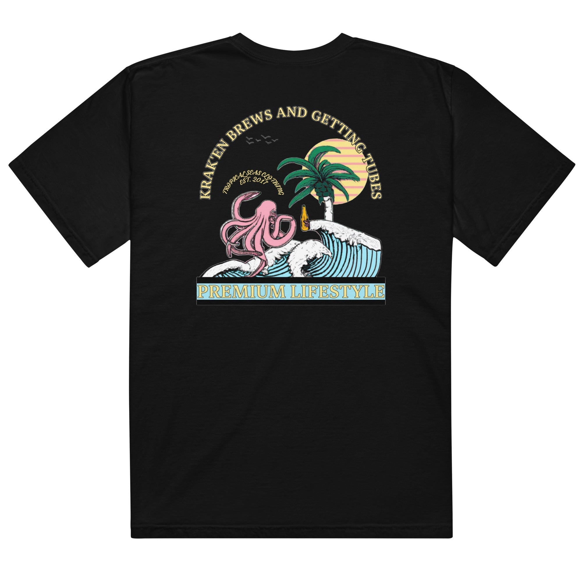 Men’s Premium Lifestyle heavyweight t-shirt - Luna BR wear co.