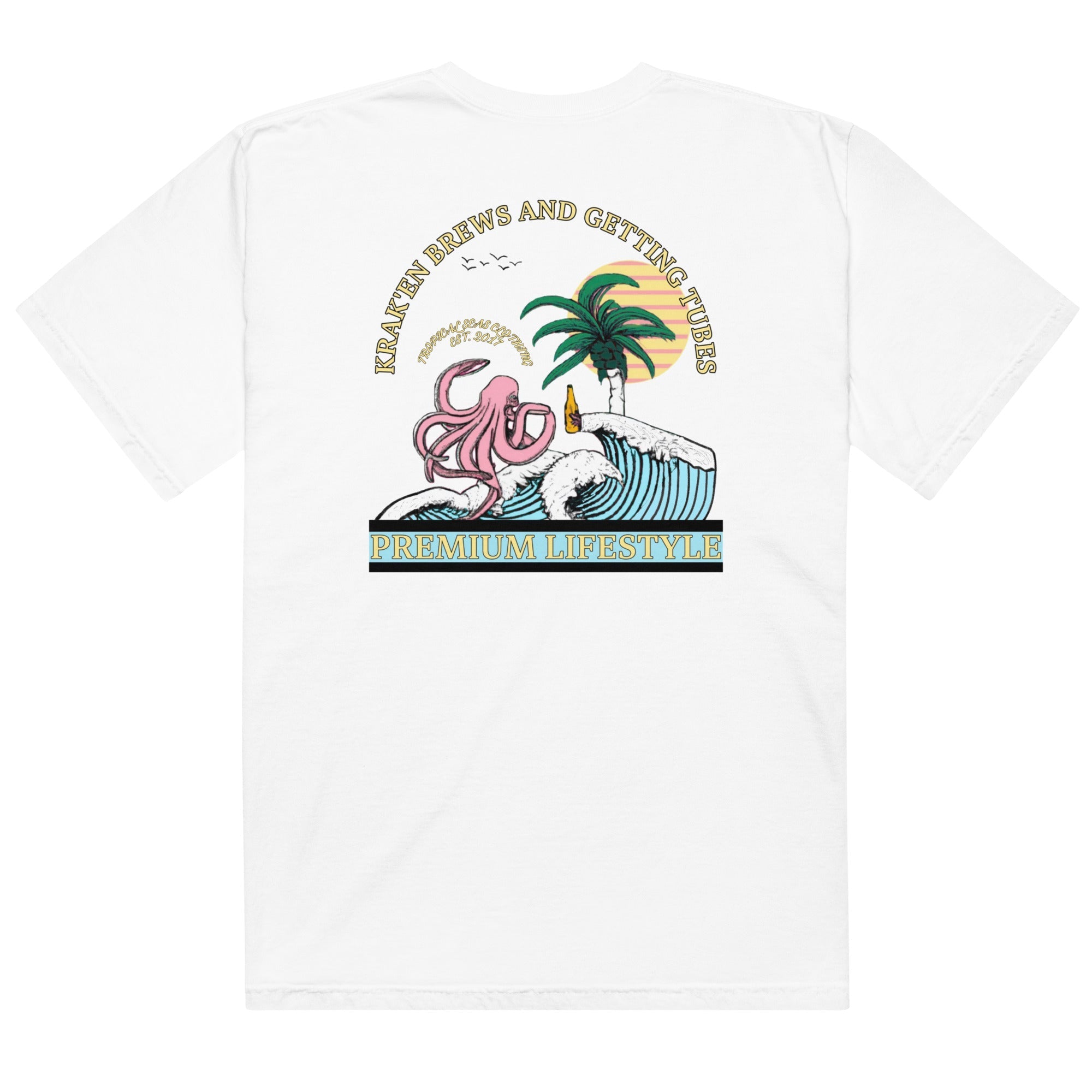 Men’s Premium Lifestyle heavyweight t-shirt - Luna BR wear co.