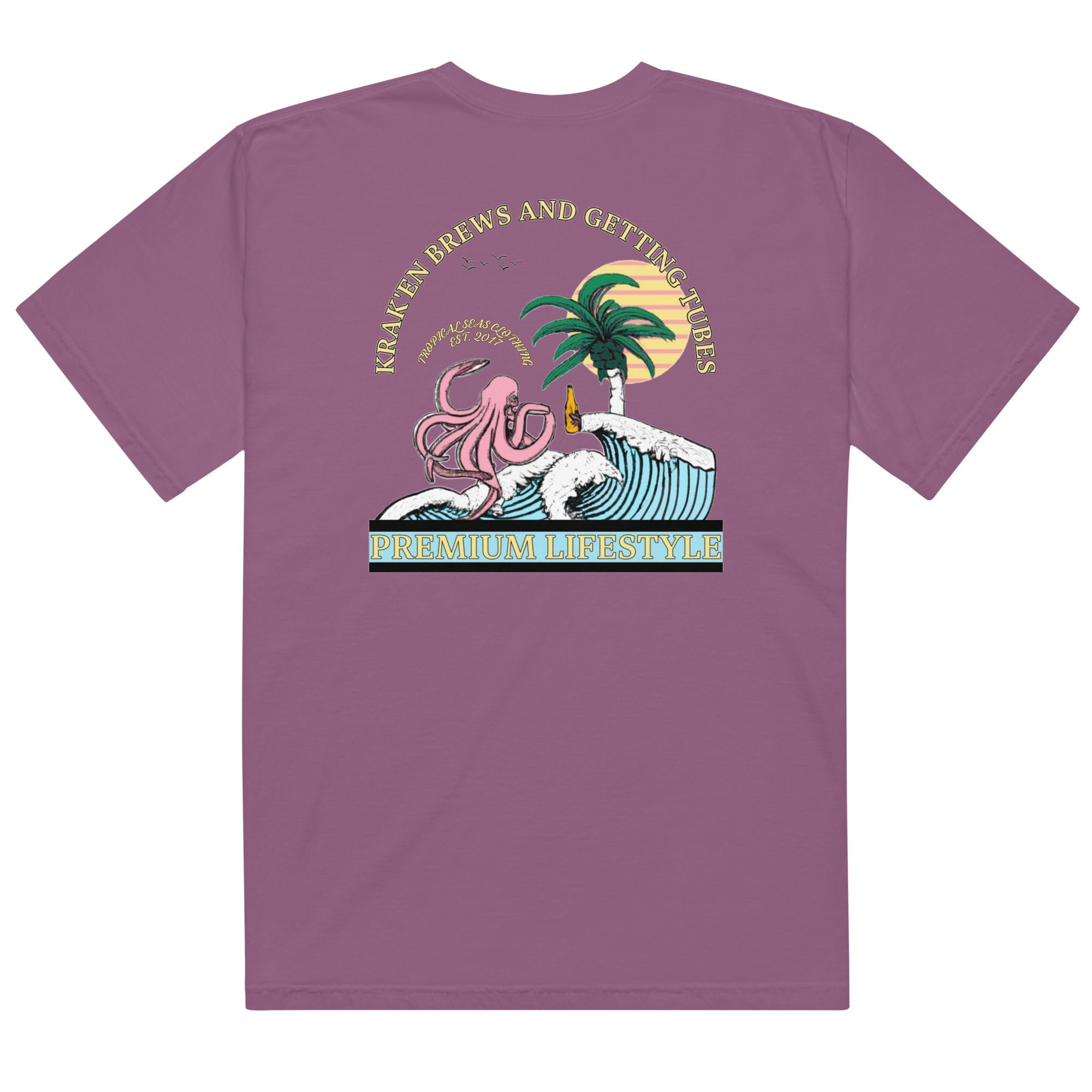Men’s Premium Lifestyle heavyweight t-shirt - Luna BR wear co.