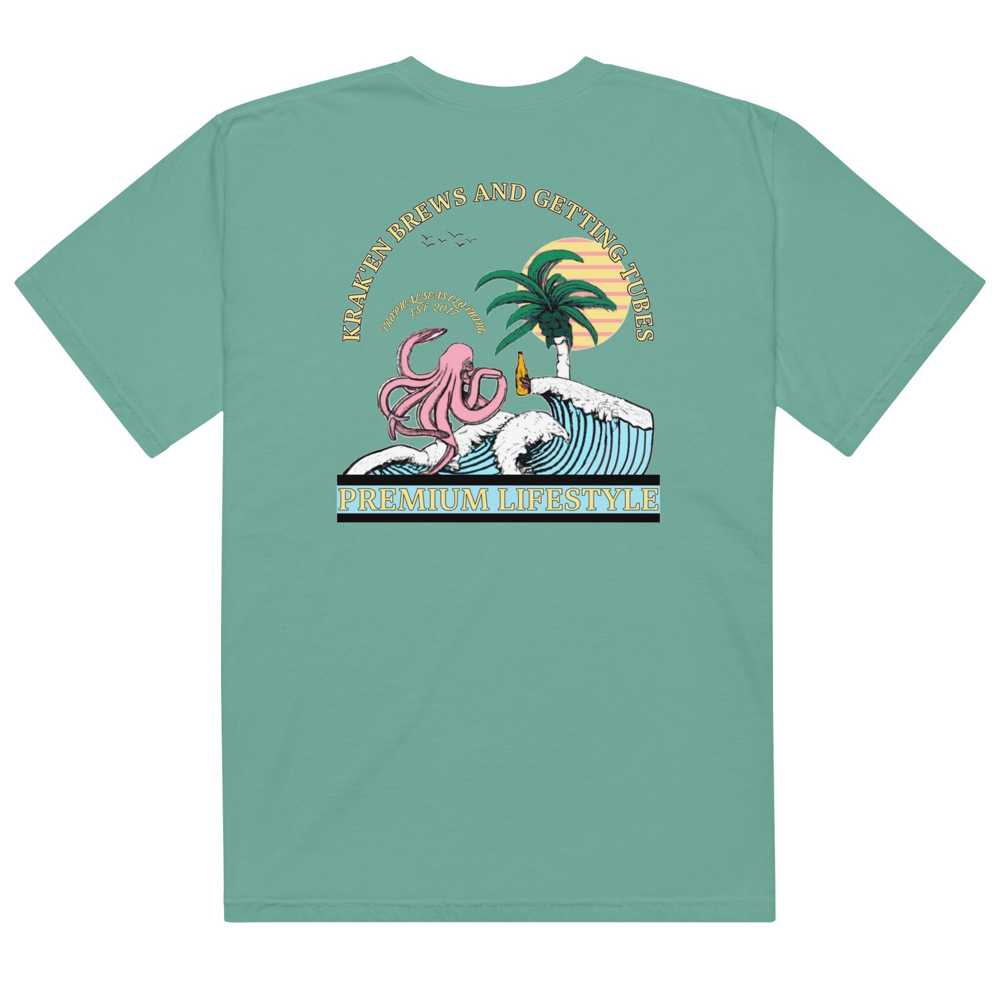 Men’s Premium Lifestyle heavyweight t-shirt - Luna BR wear co.