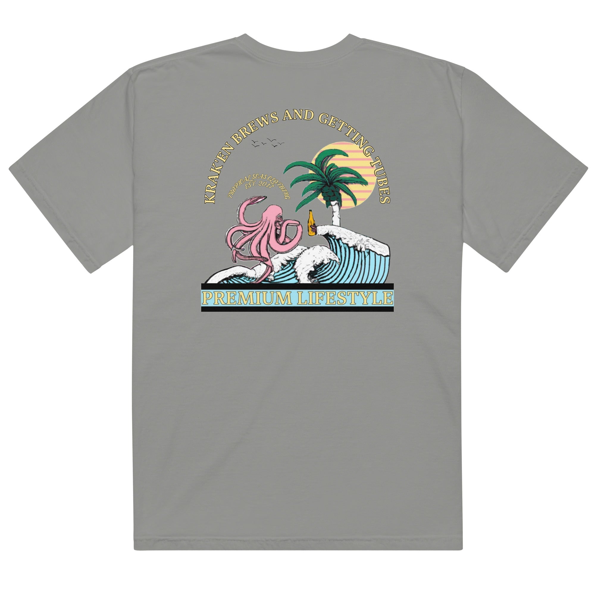 Men’s Premium Lifestyle heavyweight t-shirt - Luna BR wear co.
