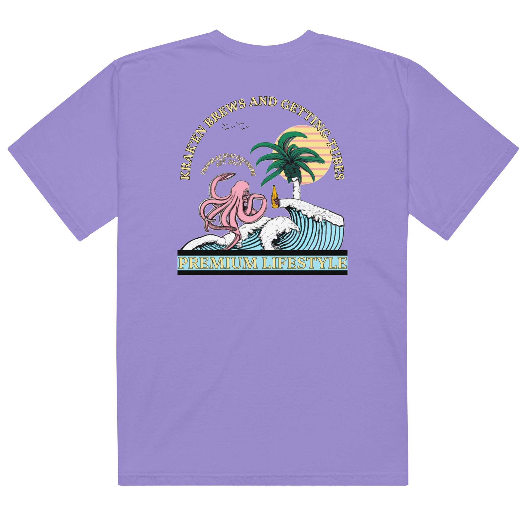 Men’s Premium Lifestyle heavyweight t-shirt - Luna BR wear co.