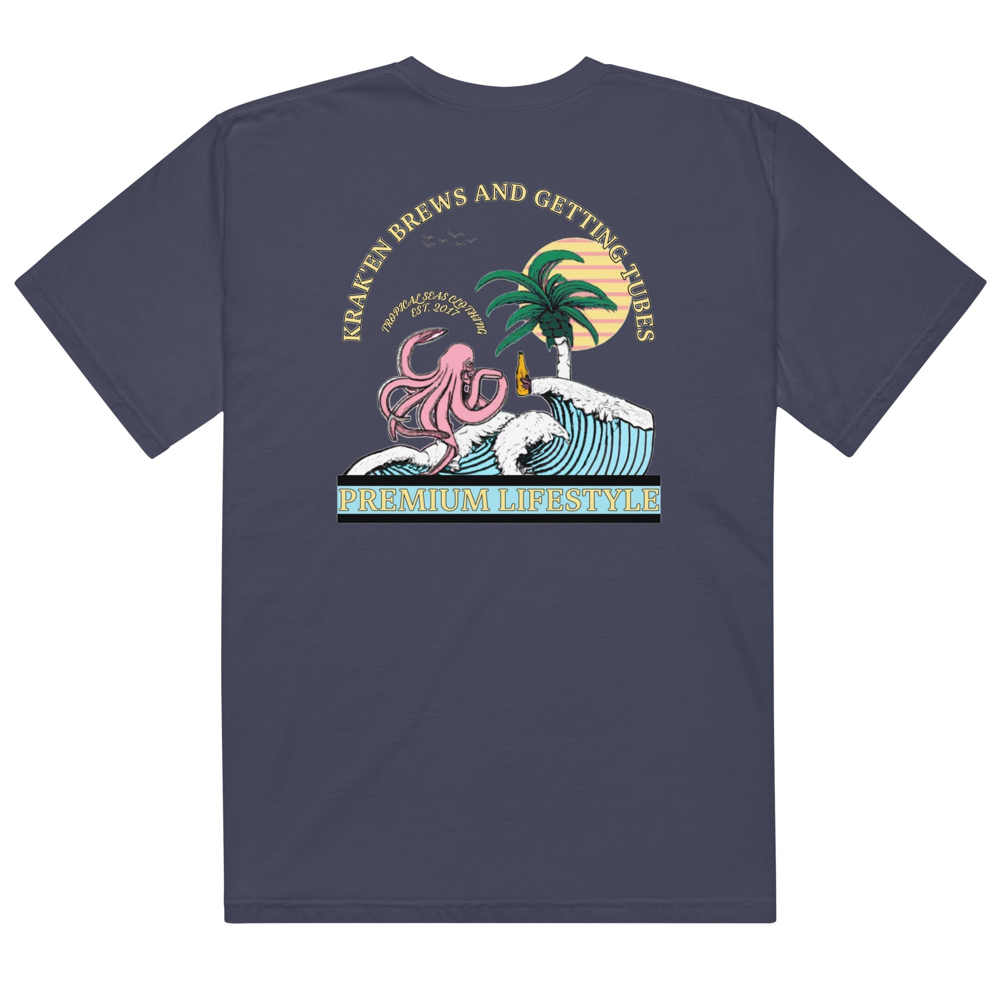 Men’s Premium Lifestyle heavyweight t-shirt - Luna BR wear co.