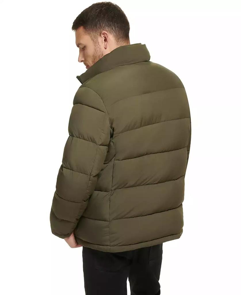 Men's Puffer With Set In Bib Detail, Created for Macy's - Luna BR wear co.