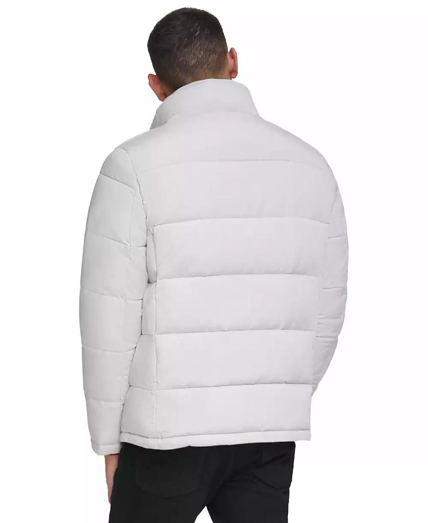 Men's Puffer With Set In Bib Detail, Created for Macy's - Luna BR wear co.