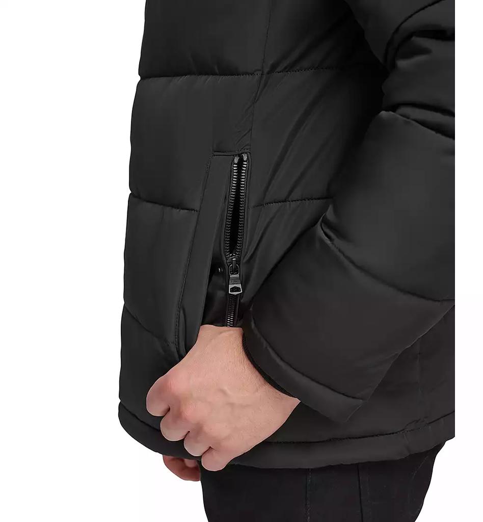 Men's Puffer With Set In Bib Detail, Created for Macy's - Luna BR wear co.