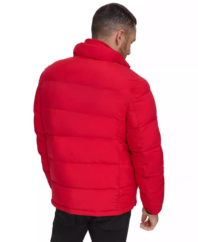 Men's Puffer With Set In Bib Detail, Created for Macy's - Luna BR wear co.