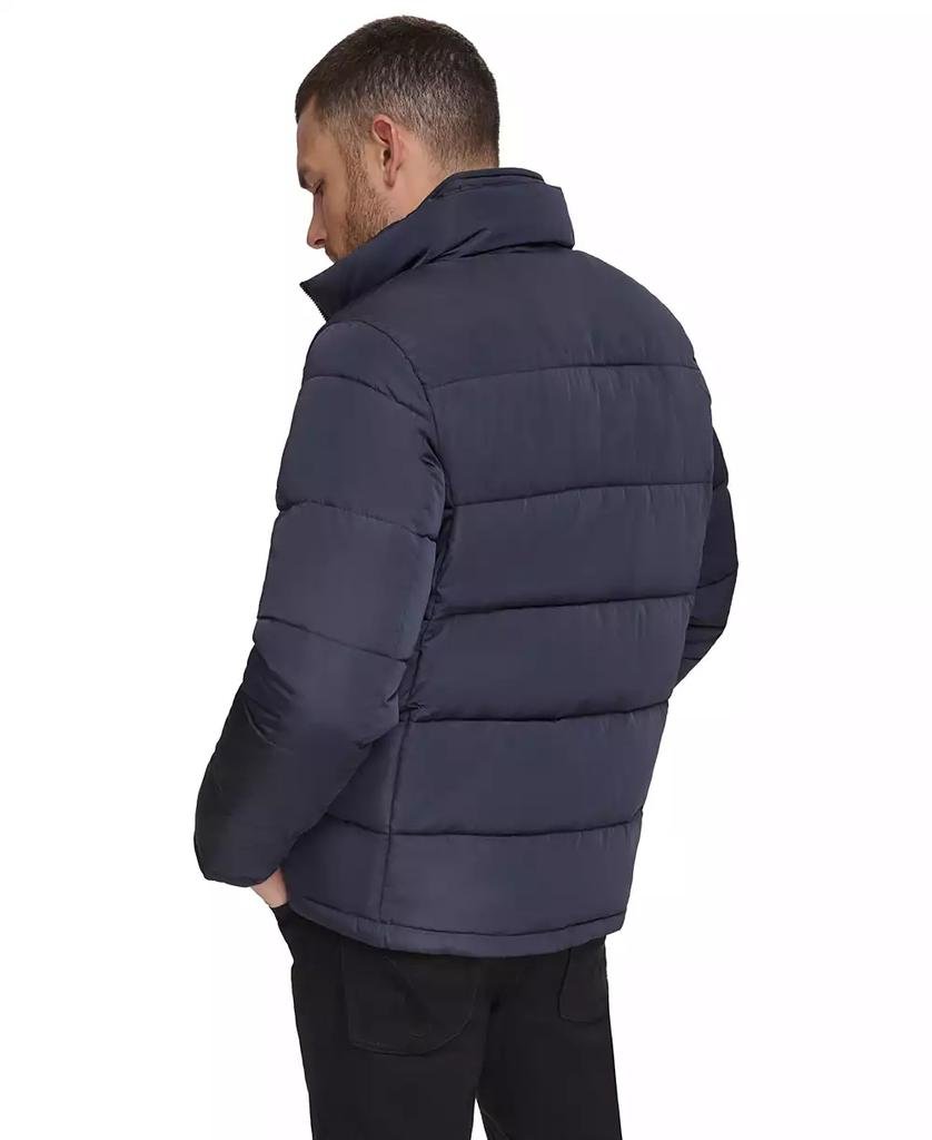 Men's Puffer With Set In Bib Detail, Created for Macy's - XIOR LUXE