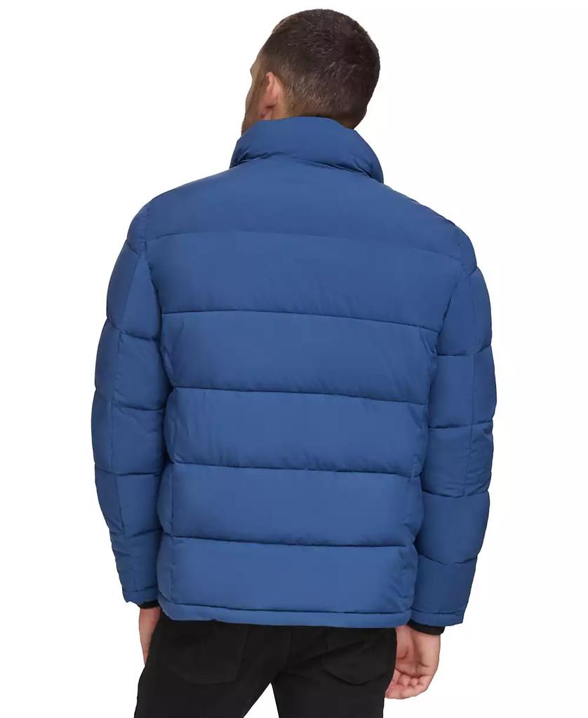 Men's Puffer With Set In Bib Detail, Created for Macy's - XIOR LUXE