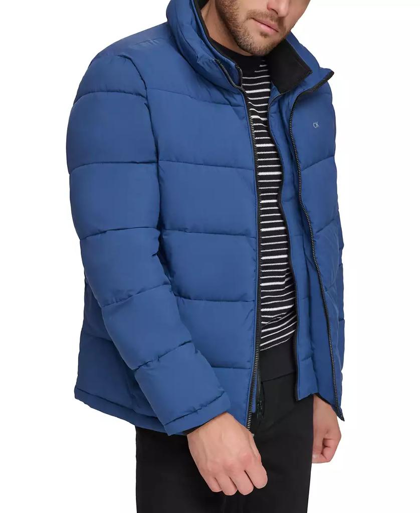Men's Puffer With Set In Bib Detail, Created for Macy's - XIOR LUXE