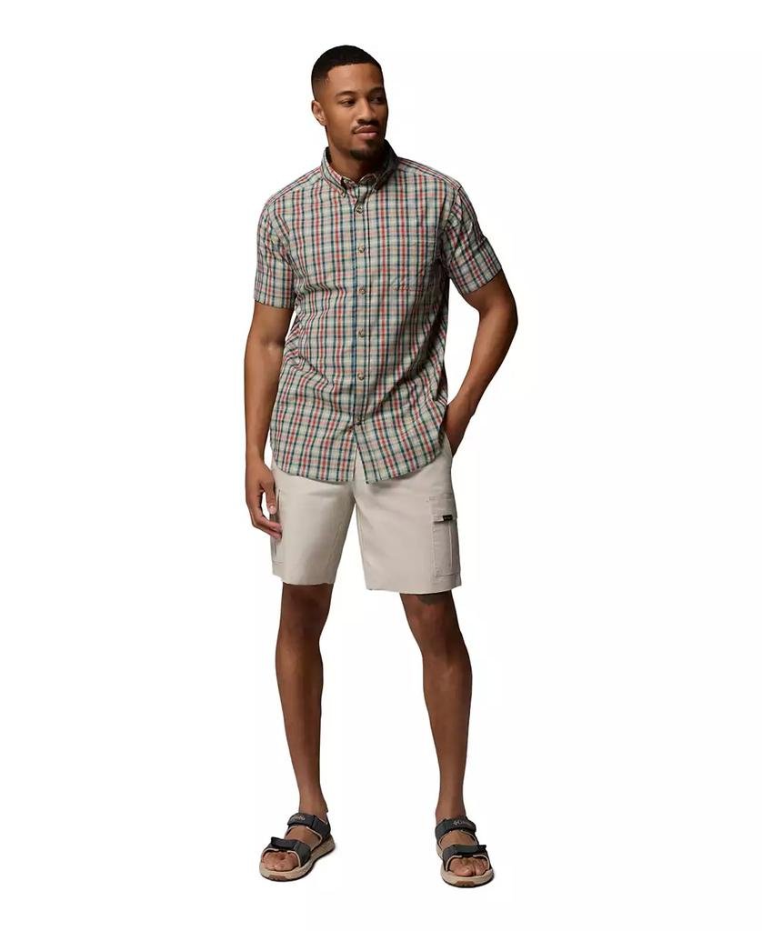 Men's Rapid Rivers Short-Sleeve Plaid Shirt - Luna BR wear co.
