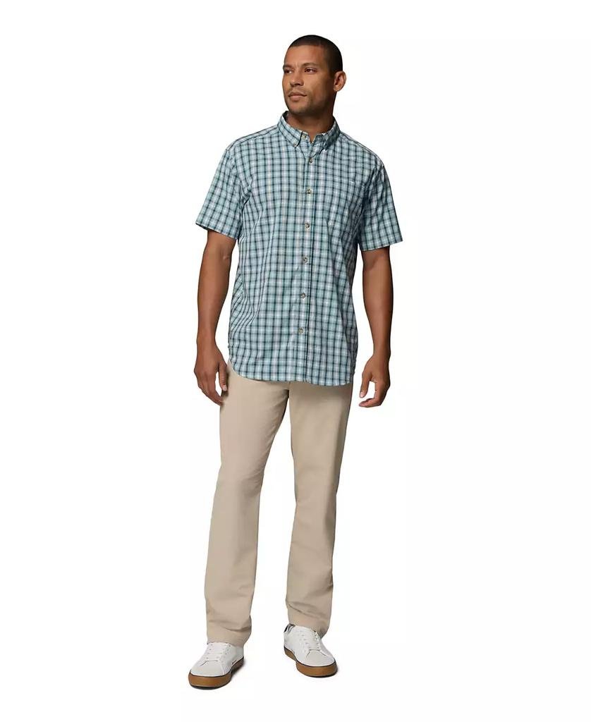 Men's Rapid Rivers Short-Sleeve Plaid Shirt - Luna BR wear co.