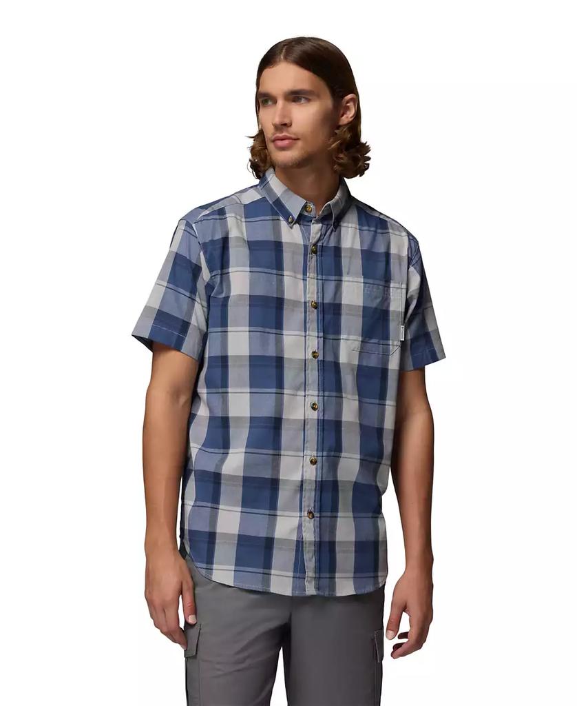 Men's Rapid Rivers Short-Sleeve Plaid Shirt - Luna BR wear co.