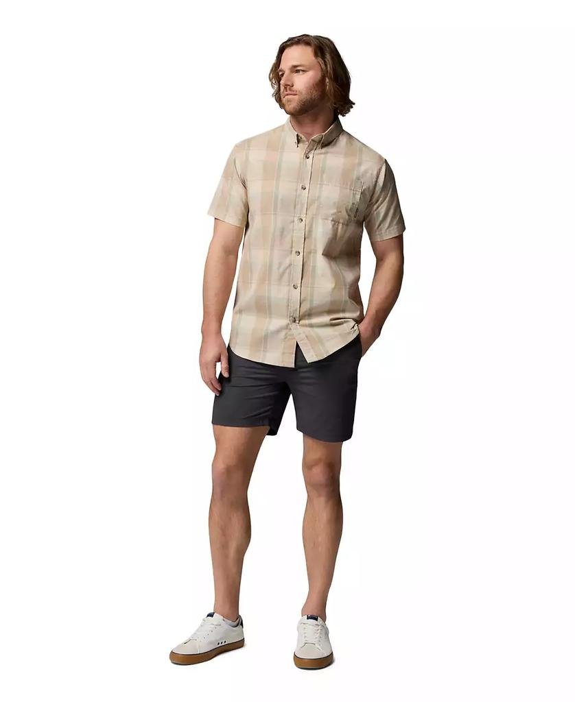 Men's Rapid Rivers Short-Sleeve Plaid Shirt - Luna BR wear co.
