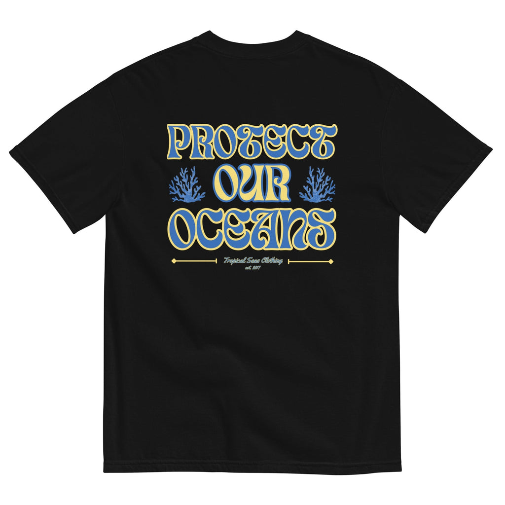 Men’s Save Our Oceans Heavyweight T-shirt - Luna BR wear co.