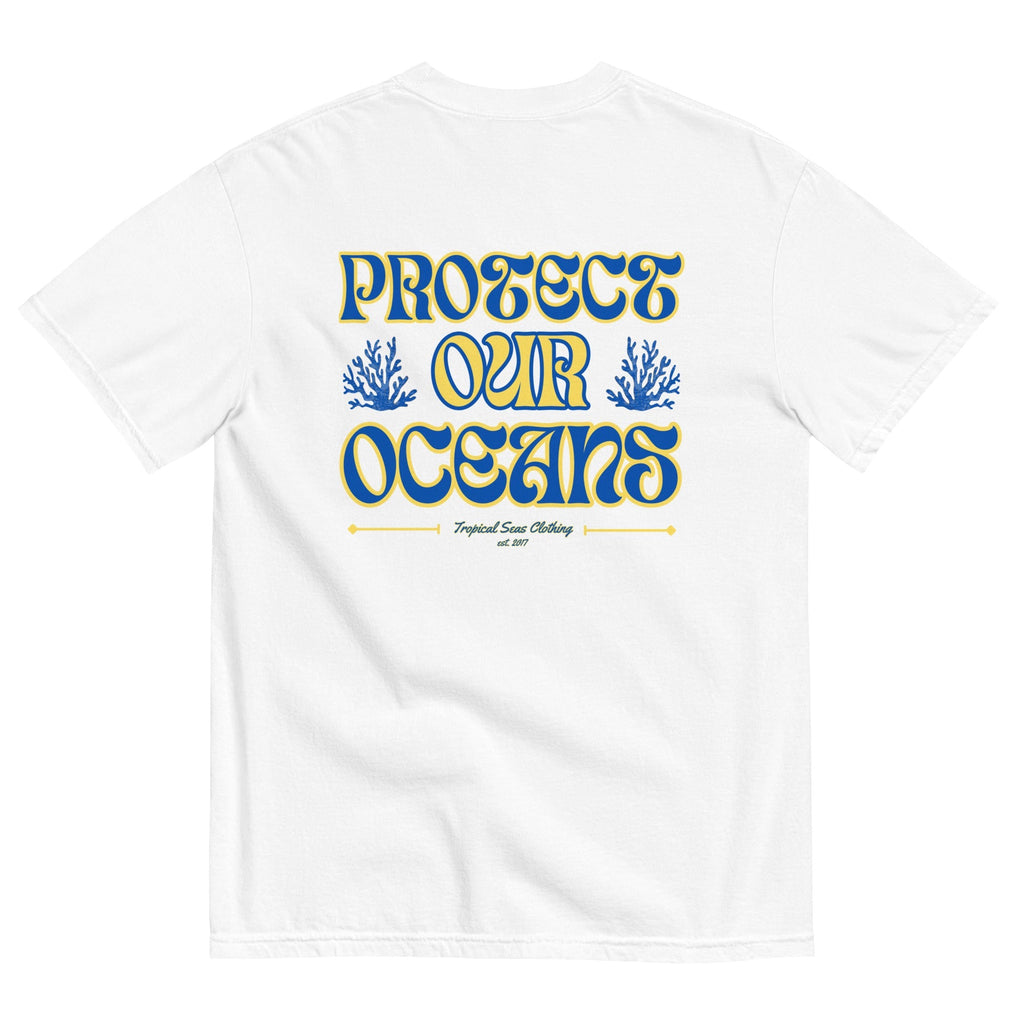 Men’s Save Our Oceans Heavyweight T-shirt - Luna BR wear co.