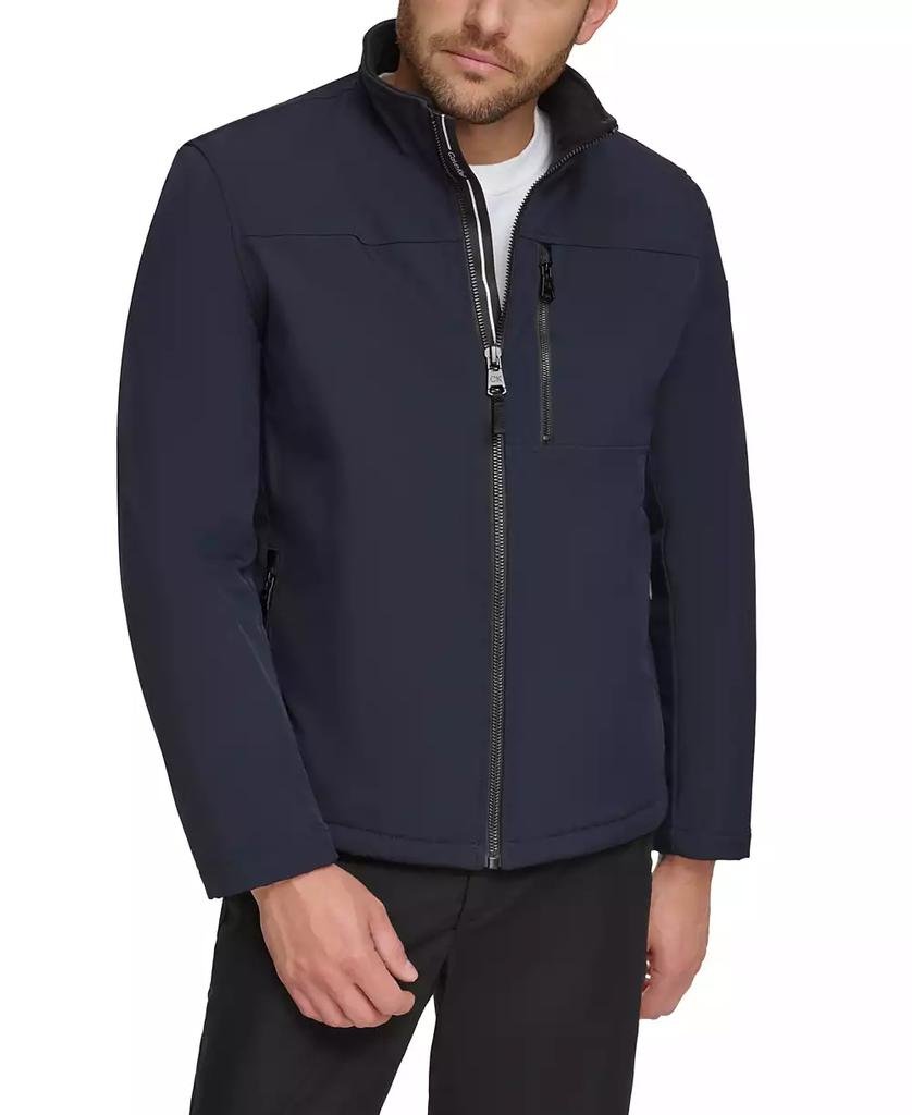 Men's Sherpa Lined Classic Soft Shell Jacket - Luna BR wear co.