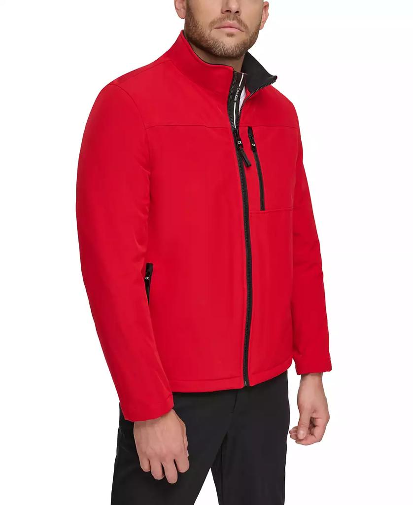 Men's Sherpa Lined Classic Soft Shell Jacket - Luna BR wear co.