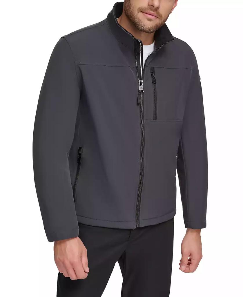 Men's Sherpa Lined Classic Soft Shell Jacket - Luna BR wear co.