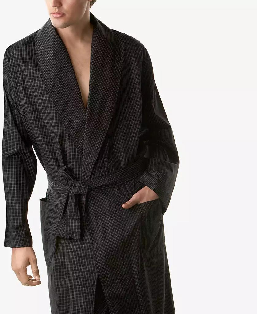 Men's Sleepwear, Soho Modern Plaid Robe - Luna BR wear co.