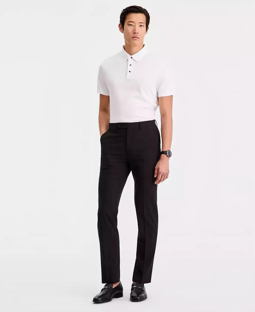 Men's Slim-Fit Solid Dress Pants - Luna BR wear co.