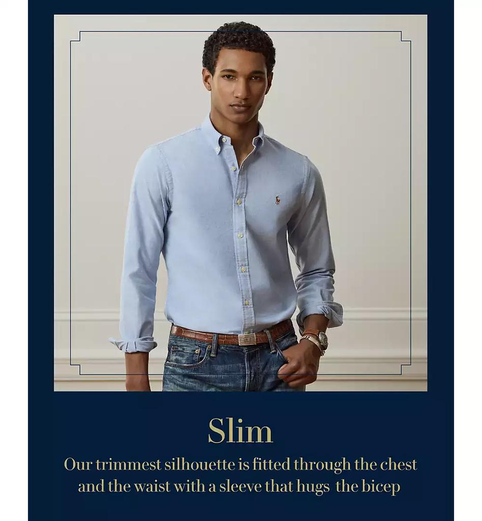 Men's Slim-Fit Stretch Poplin Shirt - Luna BR wear co.
