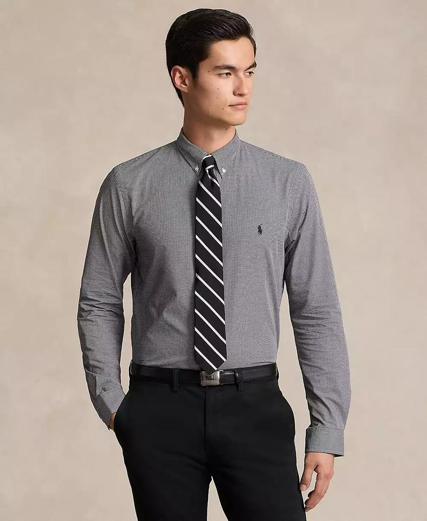 Men's Slim-Fit Stretch Poplin Shirt - Luna BR wear co.
