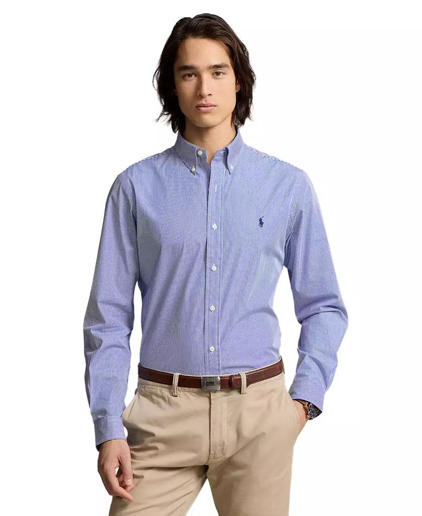 Men's Slim-Fit Stretch Poplin Shirt - Luna BR wear co.