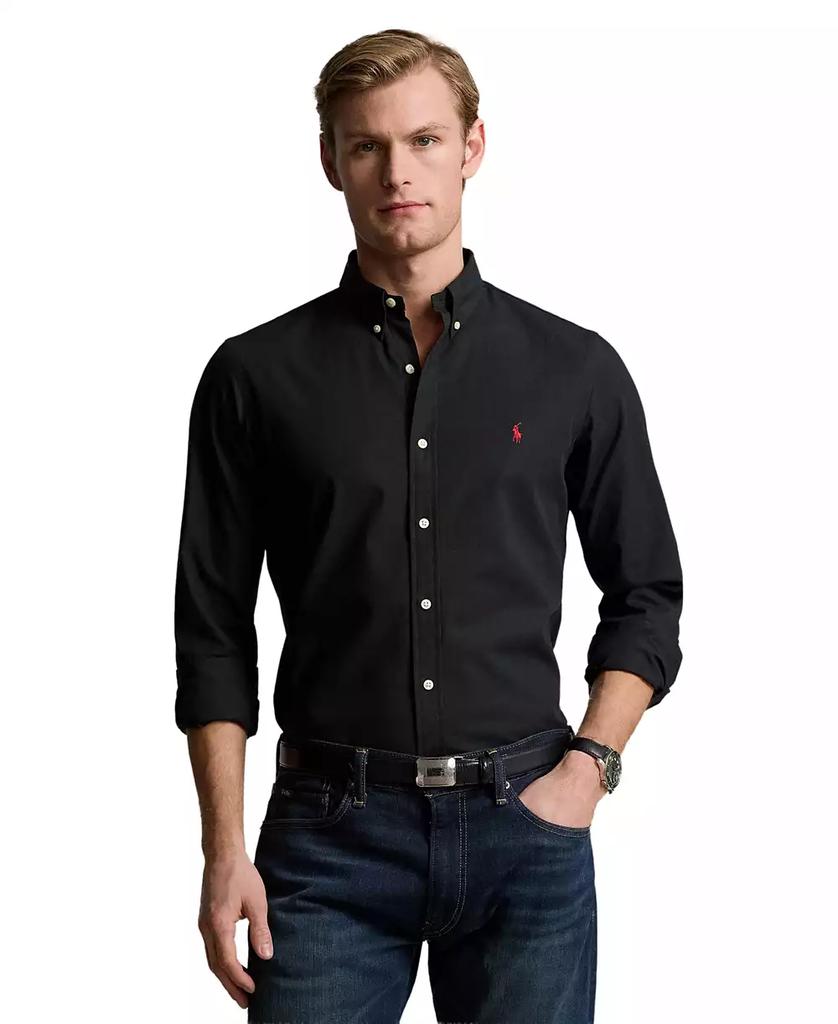 Men's Slim-Fit Stretch Poplin Shirt - Luna BR wear co.