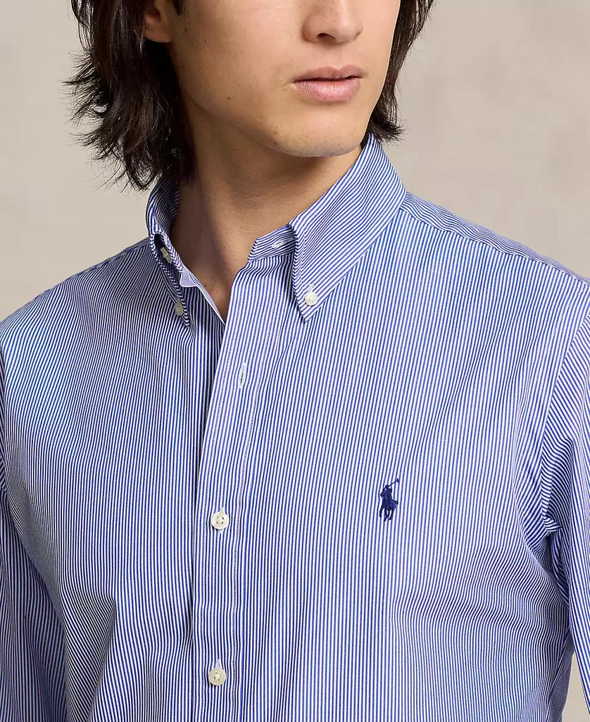 Men's Slim-Fit Stretch Poplin Shirt - Luna BR wear co.
