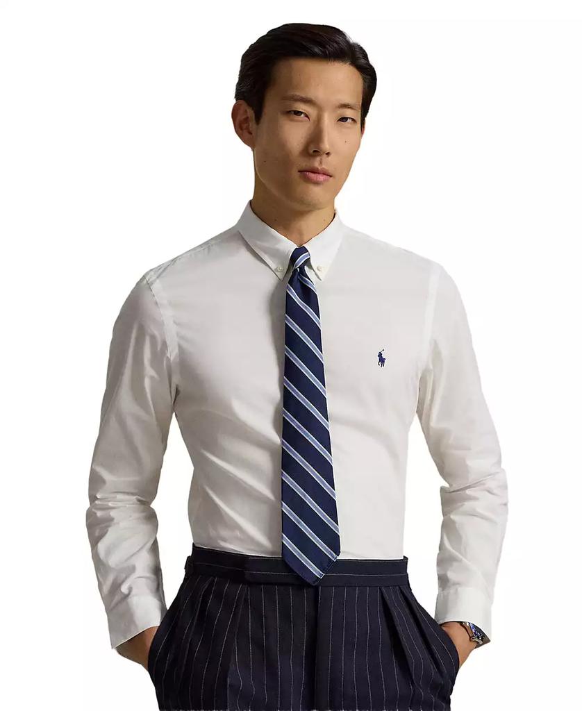 Men's Slim-Fit Stretch Poplin Shirt - Luna BR wear co.