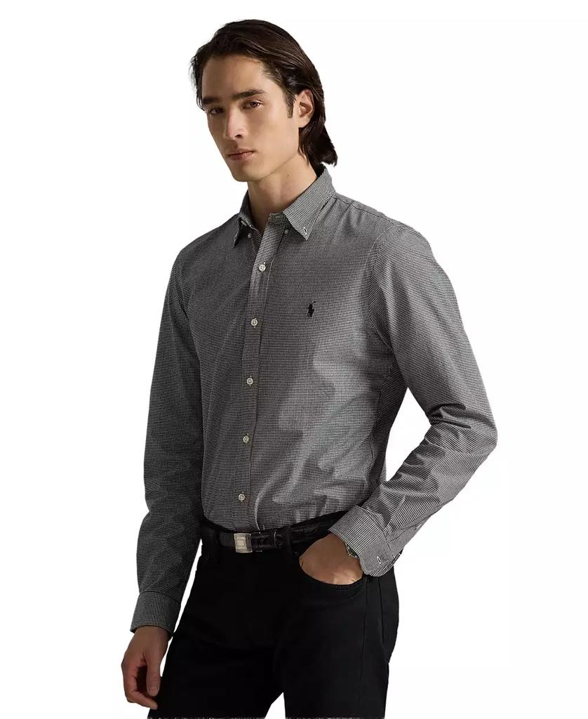 Men's Slim-Fit Stretch Poplin Shirt - Luna BR wear co.