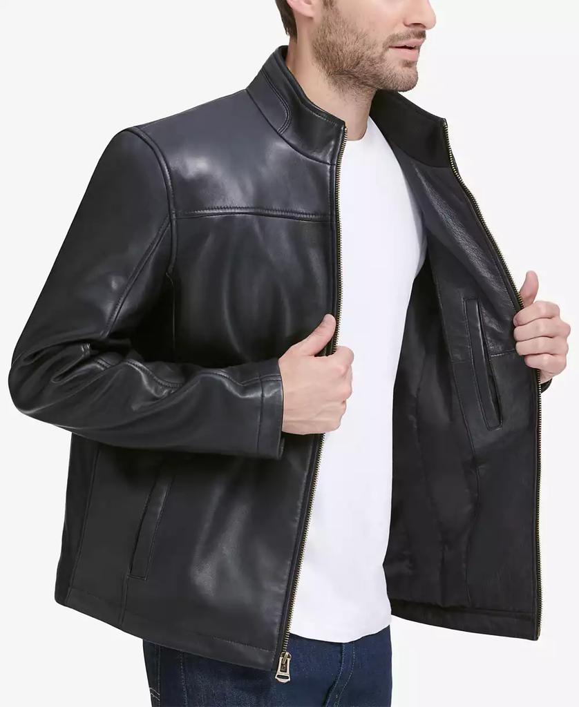 Men's Smooth Leather Jacket, Created for Macy's - Luna BR wear co.