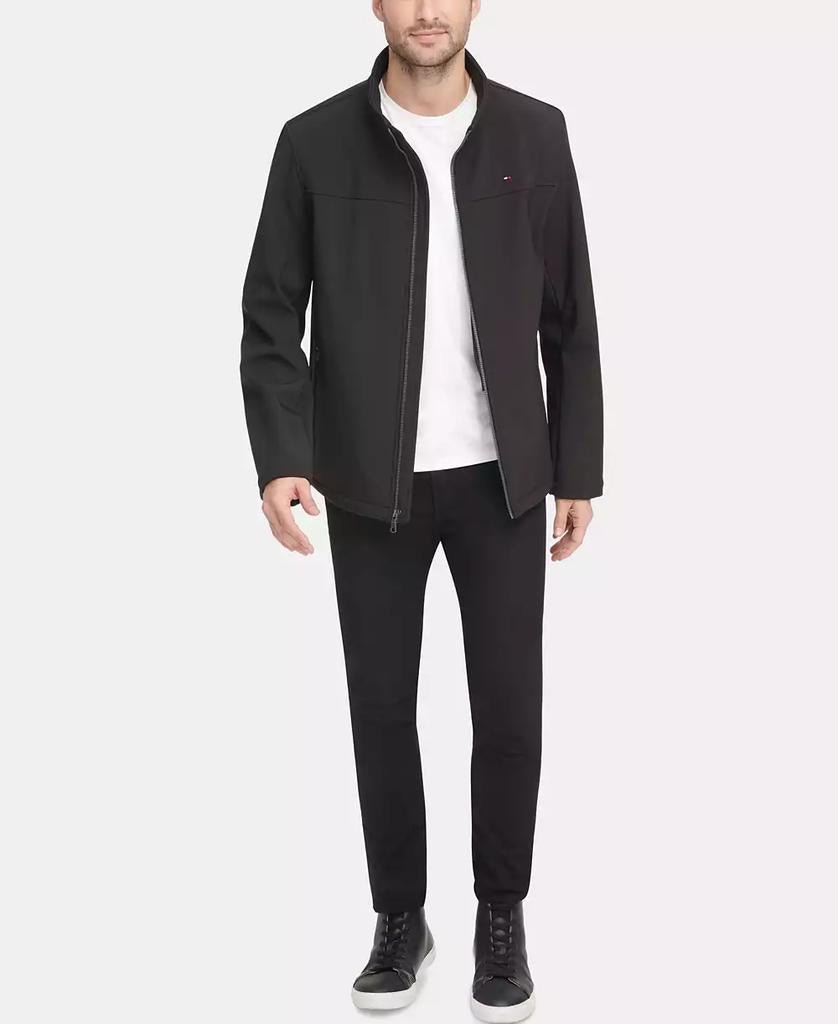 Men's Soft-Shell Classic Zip-Front Jacket - Luna BR wear co.