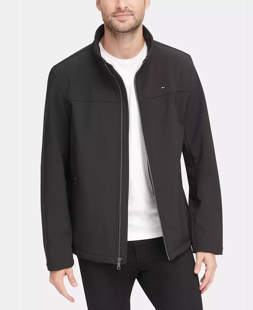 Men's Soft-Shell Classic Zip-Front Jacket - Luna BR wear co.
