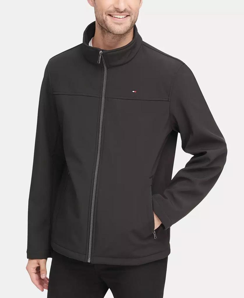 Men's Soft-Shell Classic Zip-Front Jacket - Luna BR wear co.