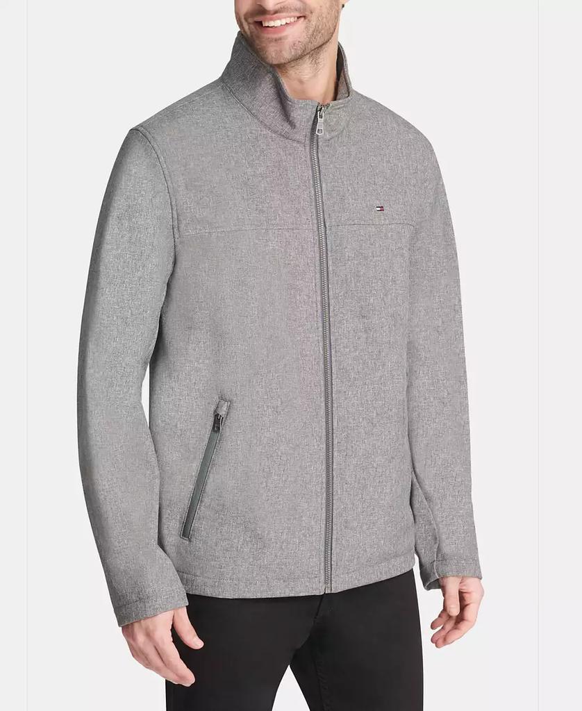 Men's Soft-Shell Classic Zip-Front Jacket - Luna BR wear co.