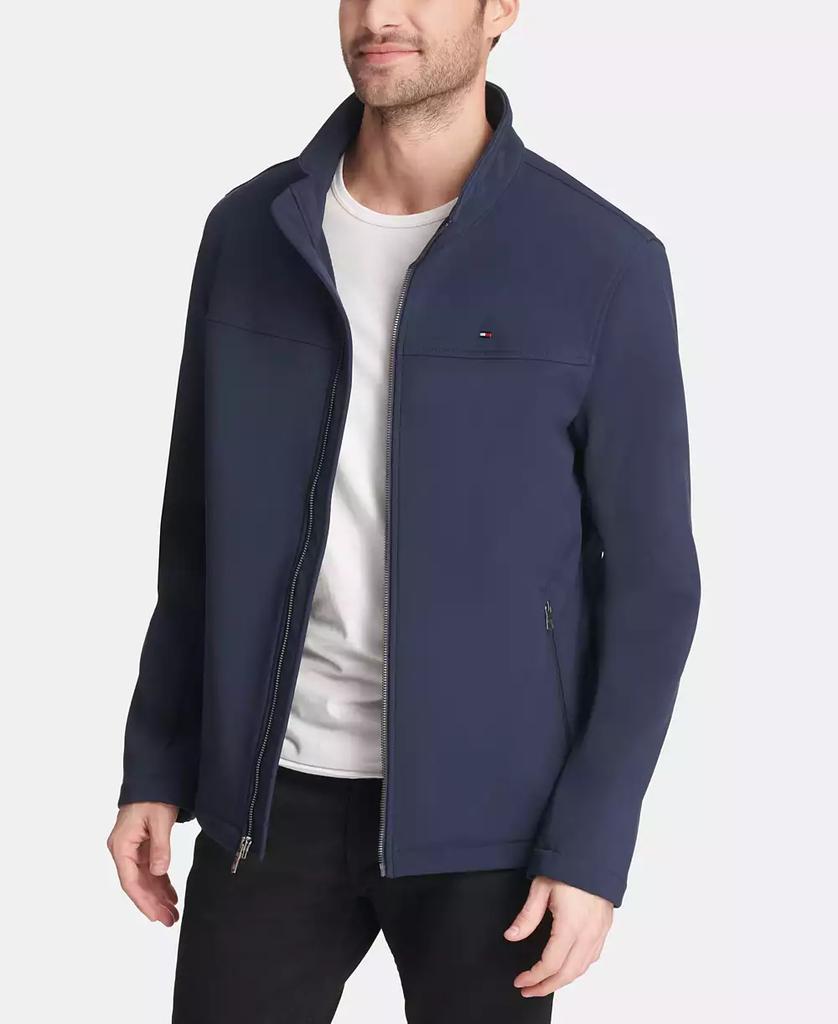 Men's Soft-Shell Classic Zip-Front Jacket - Luna BR wear co.