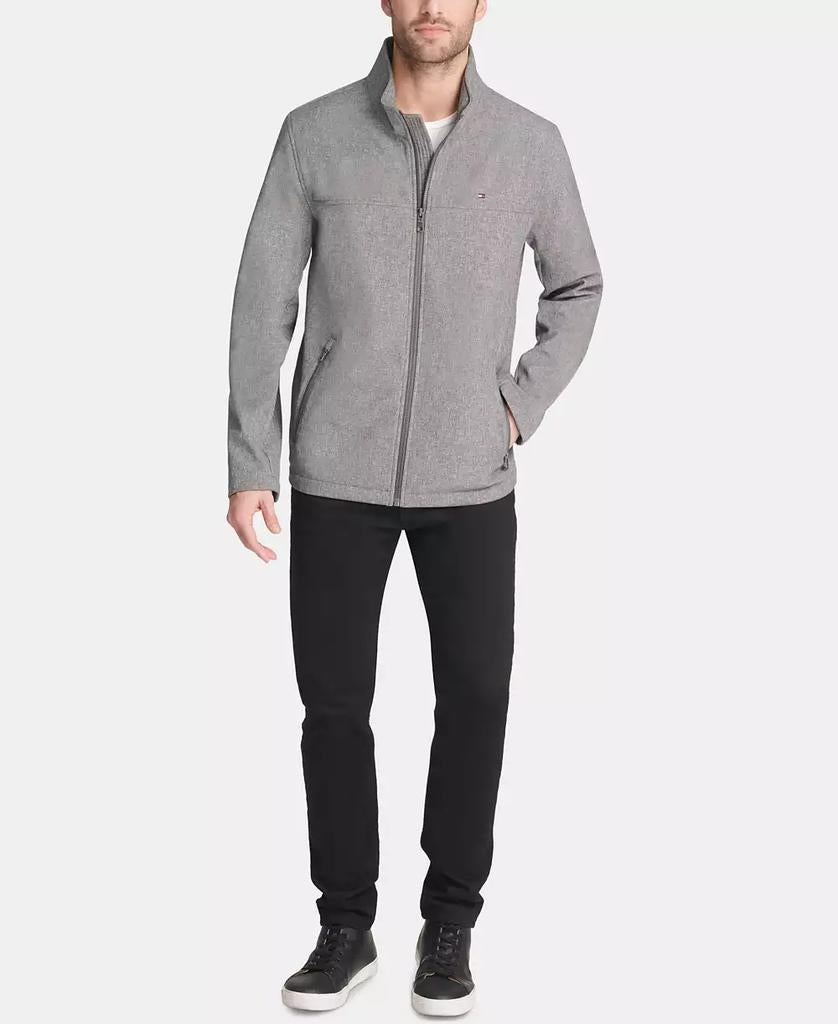 Men's Soft-Shell Classic Zip-Front Jacket - Luna BR wear co.