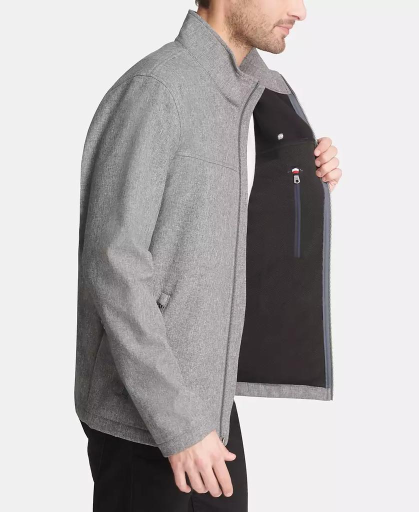 Men's Soft-Shell Classic Zip-Front Jacket - Luna BR wear co.