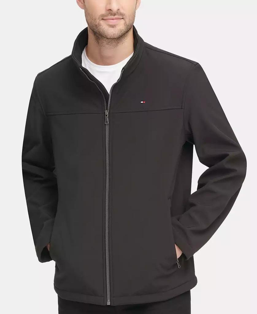Men's Soft-Shell Classic Zip-Front Jacket - Luna BR wear co.