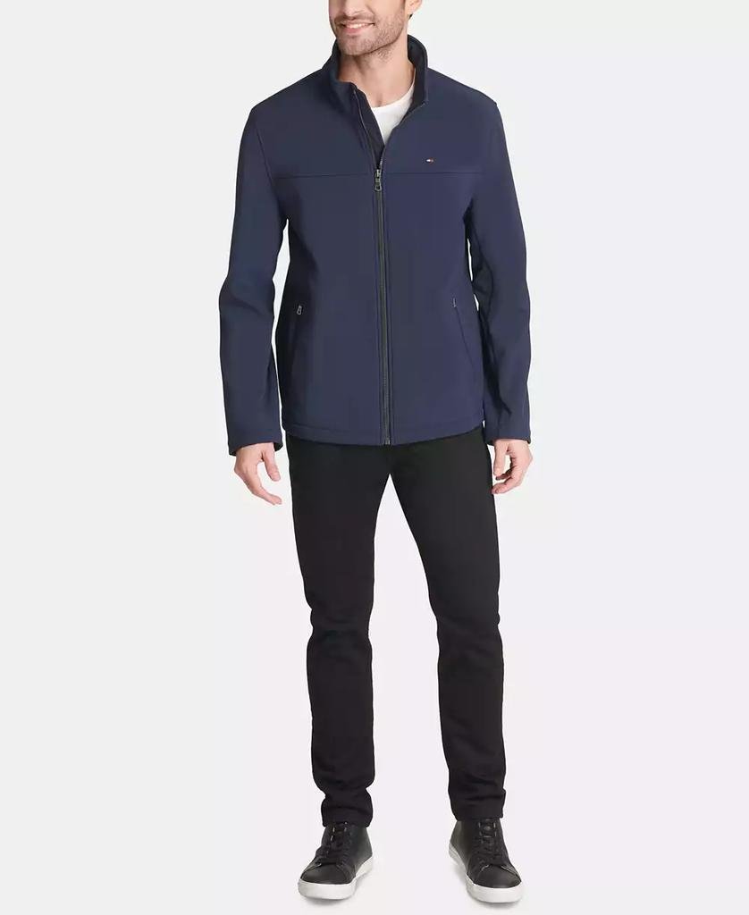 Men's Soft-Shell Classic Zip-Front Jacket - Luna BR wear co.