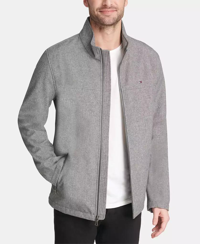 Men's Soft-Shell Classic Zip-Front Jacket - Luna BR wear co.