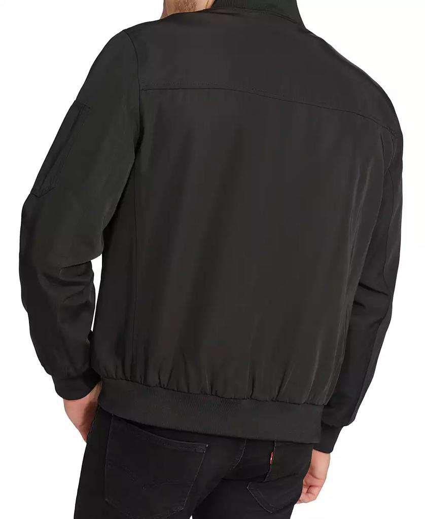 Men's Solid-Color Zipper Flight Jacket - Luna BR wear co.
