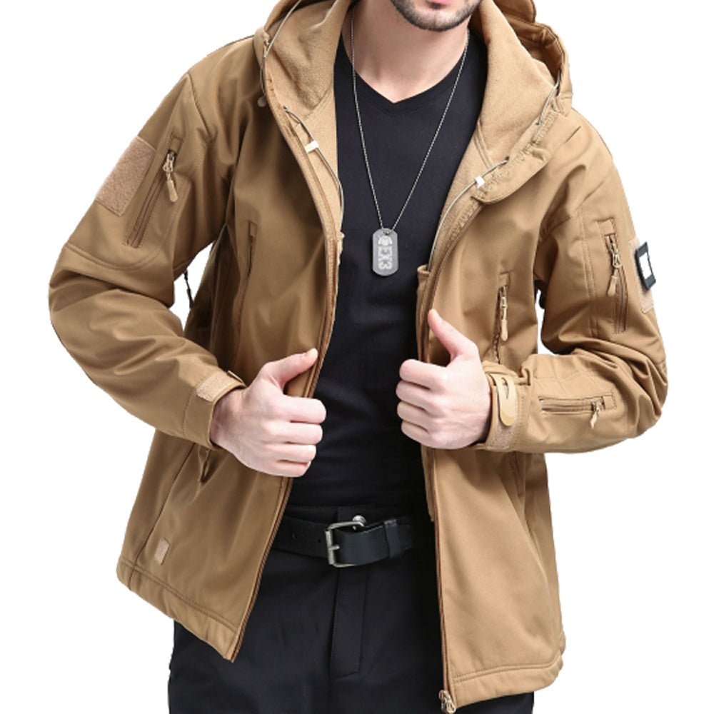 Men's Tactical Waterproof Shark Skin Outdoor Jacket - Luna BR wear co.