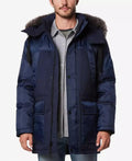 Men's Tripp Oxford Poly & Faux Wool Combo Down Parka - Luna BR wear co.